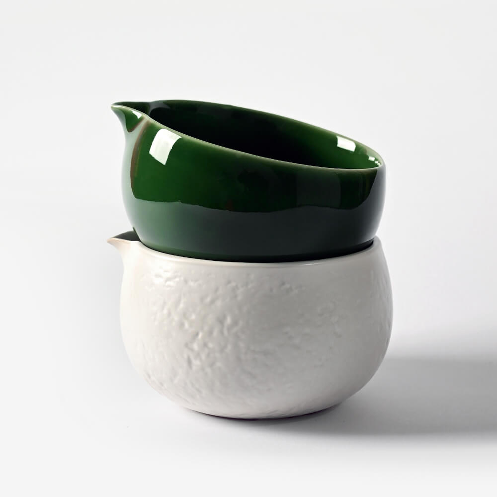 bowl din ceramica chawan pentru prepararea matcha ceremonial greenglass