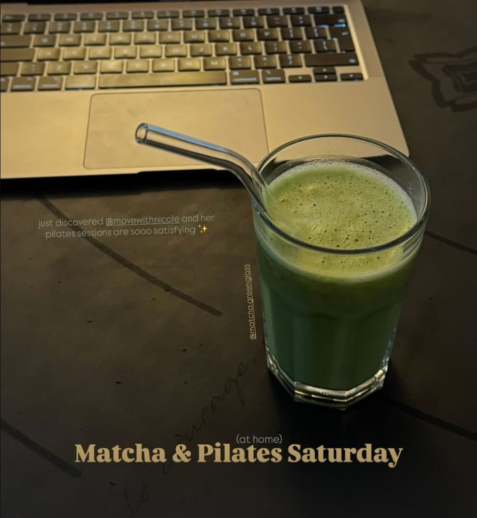 Testimonial client: matcha latte cremos cu textură perfectă